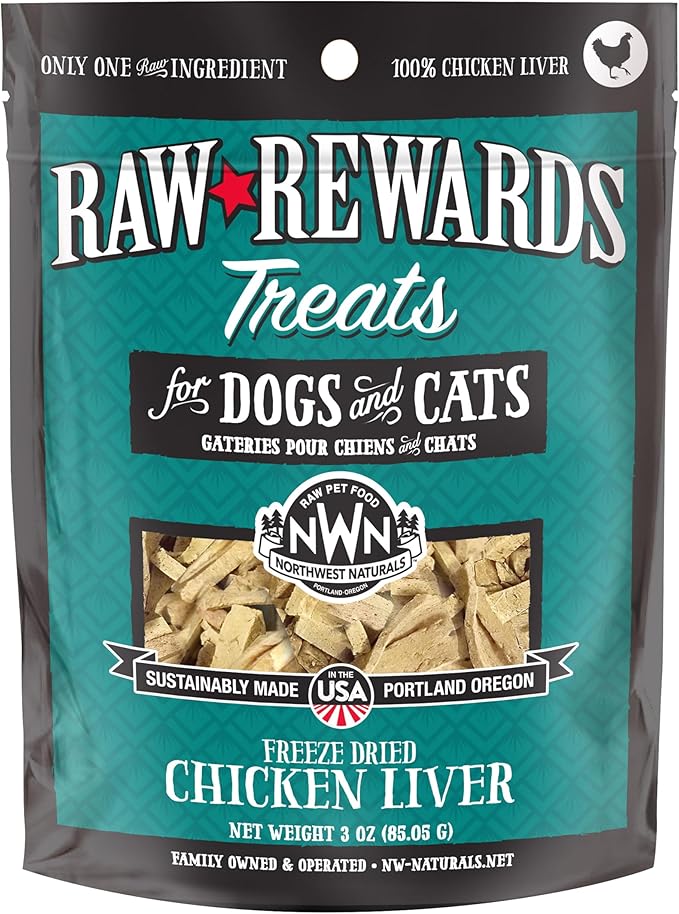 Northwest Naturals Raw Rewards: Freeze-Dried Delight for Dogs