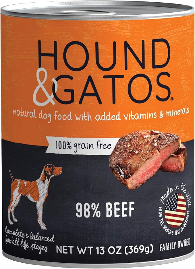 Hound And Gatos Canned Dog Food: Premium Nutrition for Picky Eaters