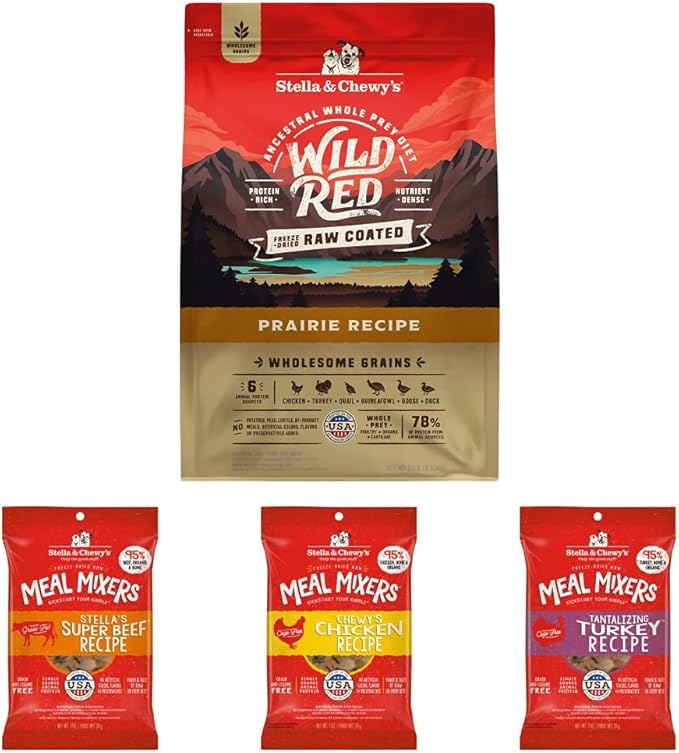 Stella and chewy's raw blend recipe dog food